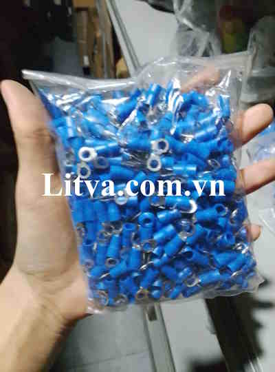 Đầu cos tròn bọc nhựa RV 1.15-8