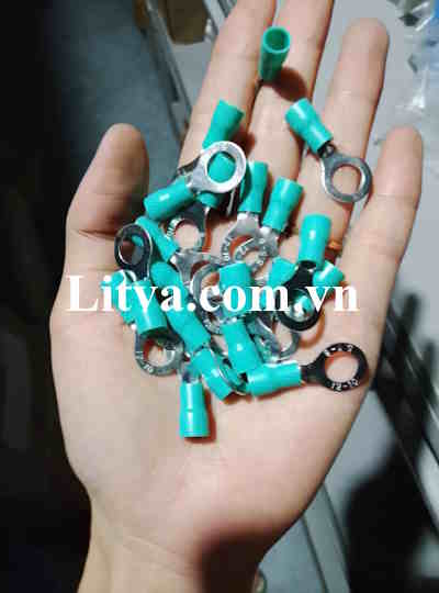 Đầu cos tròn bọc nhựa RV 2.5