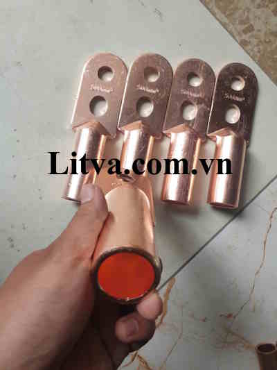 Đầu cos đồng đỏ 2 lỗ 16mm2