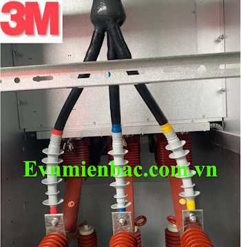Đầu cáp co nguội trong nhà 35(36)kV 3x1Cx120mm2