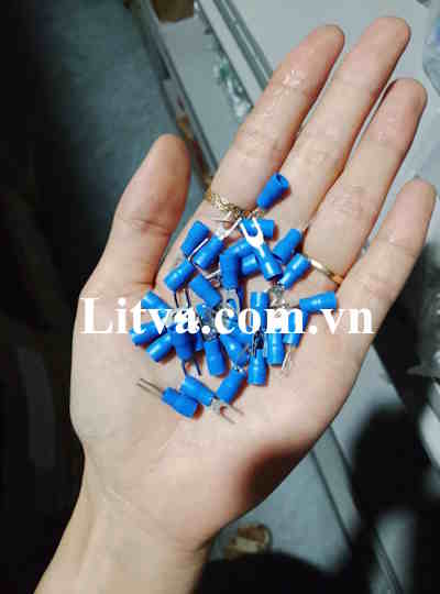 Đầu cos chẻ bọc nhựa Y1-3