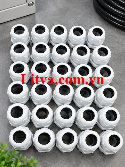 Ôc siết cáp nhựa cố đinh PG